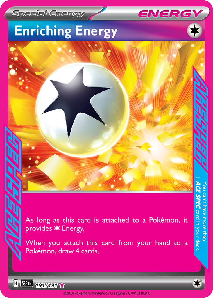 Surging Sparks Enriching Energy #191/191